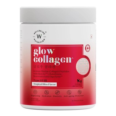 WELLBEING NUTRITION Glow Collagen mit Glutathion 25 Portionen - 250g