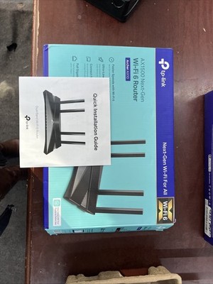 TP-Link Archer AX10 AX1500 Next-Gen Wi-Fi 6 Router - NEW