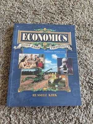 Economics Work And Prospective 2nd Edition Abeka Kirk plus test key 