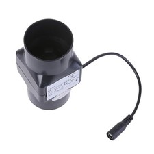 Leistungsstarker 12V Rohrventilator Inline Abluft 6W 50mm Luftgebläse für Haus