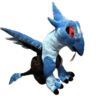 Blue Plush Dragon Cedar Point Gatekeeper Roller Coaster Gryphon Griffin 19'' tall