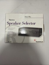 NEW Radio Shack Stereo Speaker 3 Way Selector Switch 40-240