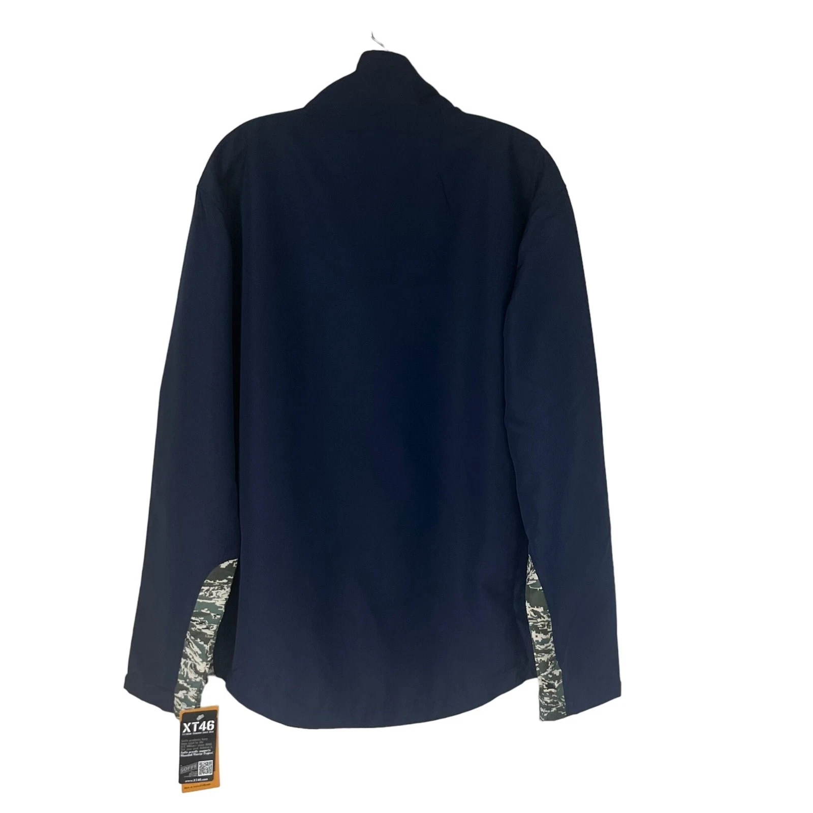 Soffe XT46 Zipper Jacket Mens Medium Blue New Camo Extreme Training - product detail image 2