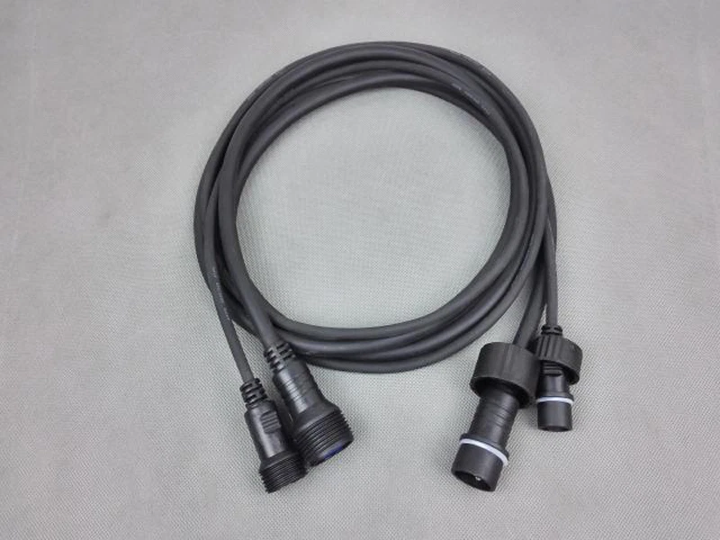 6.5ft Outdoor Stage Lighting Power Cable Waterproof LED Par Lights DJ DMX cable - Image 4 of 4