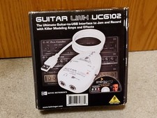 Behringer Guitar Link UCG102 Guitar-to-USB Au...
