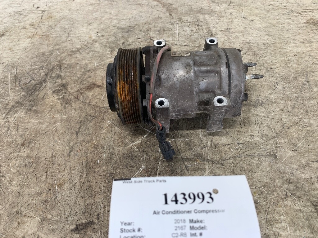 Paccar MX13 Engine Air Conditioner Compressor F69-1018 From 2018