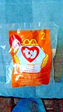 Ty Beanie Babies Bongo McDonald's 1998 Two New