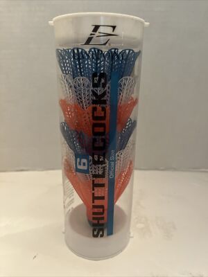 NEW EastPoint Sports Official Size Badminton Shuttlecocks 6-Pack SEALED