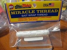 Atlas Mike's 100' Miracle Thread Clear For Spawn Egg & Bait Sack Tying 