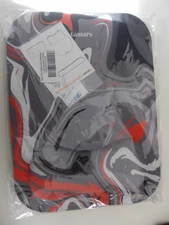 NEW Gimars Large Mouse Pad with Wrist Support Gray/Black/Red Camouflage 8.25x11"