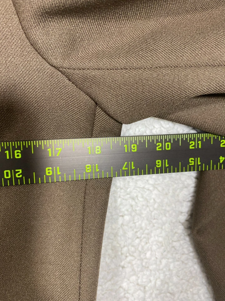 Womens Size M Levi Strauss Brown Blazer Suit Jacket Classic 2-Button  - Изображение 4 из 4