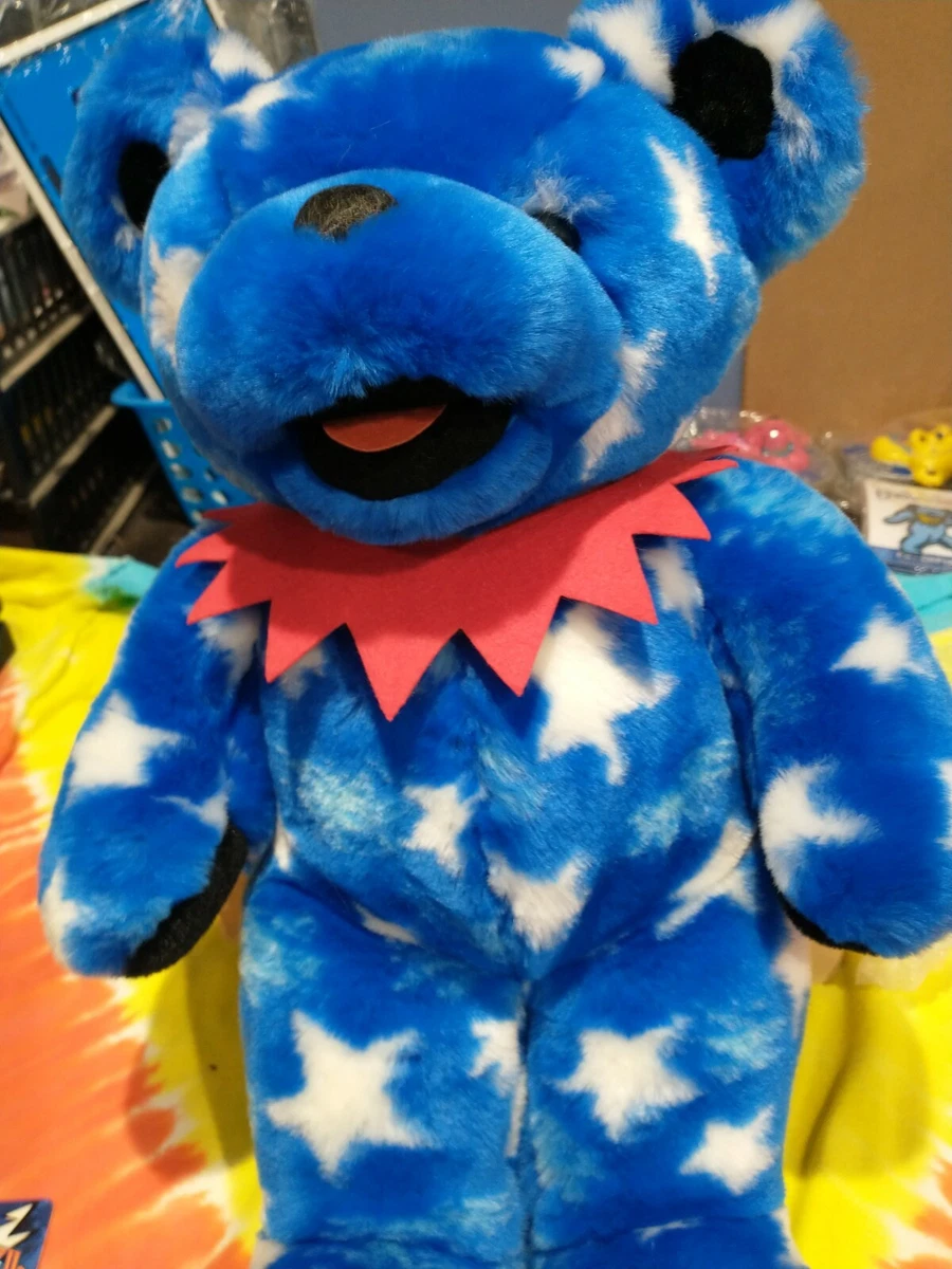 Japan Grateful Dead Liquid Blue Uncle Sam 14 Inch Plush Bear Only