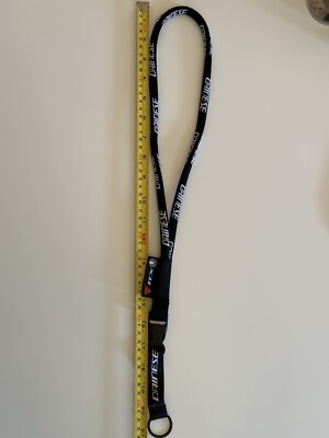 Dainese Neck Strap Keychain KeyRing Authentic!
