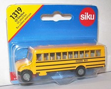 SIKU 1319 Miniature US SCHOOL BUS 8.5cm Long - Diecast Metal with Plastic Parts