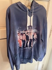 BTS Pullover Long Sleeve Drawstring Hoodie Size Large