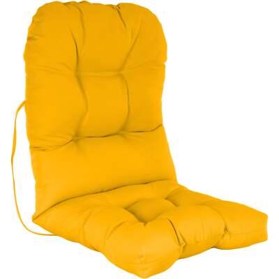 Mustard Adirondack Indoor Outdoor Chair Cushion
