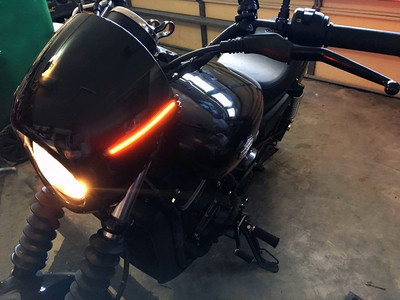 Harley Davidson Front LED Turn Signal Kit 14 15 16 17 Street 750