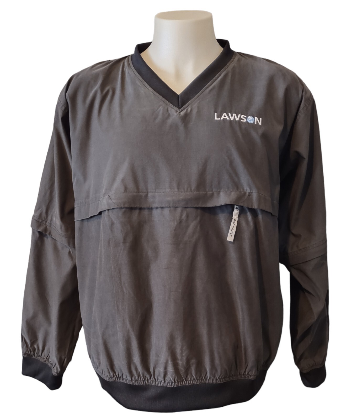 Weatherproof Golf Jacket Large Packable Pullover … - image 8