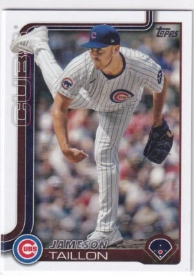 2025 Topps MLB Baseball Série 1 N° 134 Jameson Taillon Chicago Cubs - Photo 1/2