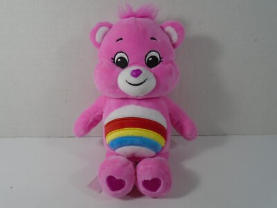 2020 BASIC FUN CARE BEARS--10'' CHEER BEAR (LOOK)