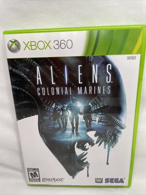 Aliens: Colonial Marines (Microsoft Xbox 360, 2013) Complete With Manual!