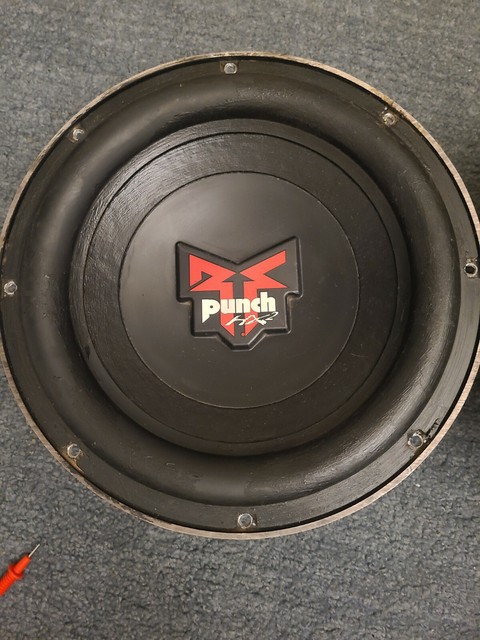 One Old School Rockford Fosgate Punch Hx2 Subwoofer 12 Inch Dual 4 Ohm RFD1212 for sale online 