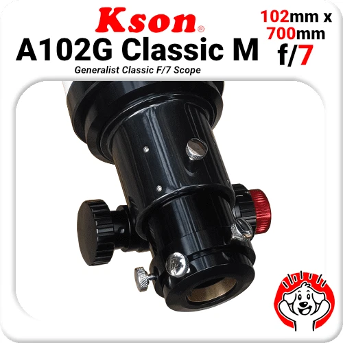 Kson 102mm / 700mm f/7 Refractor Telescope with fine focuser - Image 4 of 4