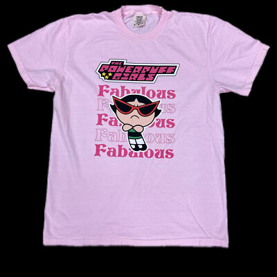 POWERPUFF FABULOUS BLOSSOM PINK TEE
