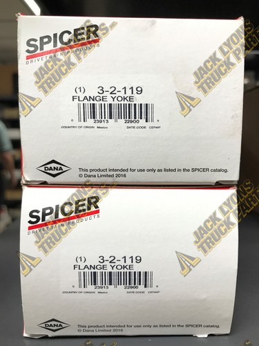 3-2-119 New Dana Spicer Flange Yoke - OEM - 1350 Series - Picture 2 of 7