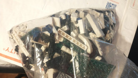 2011 LEGO ARCHITECTURE THE WHITE HOUSE WASHINGTON 21006 pc INCOMPLETE w/book