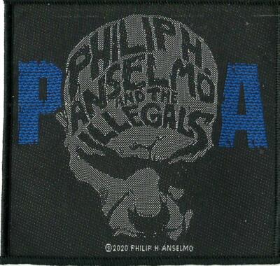 PHILIP H. ANSELMO & THE ILLEGALS face 2020 - WOVEN SEW ON PATCH official merch