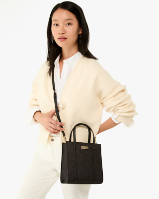 Kate Spade Kenzie Limited Edition Small Tote Bag KK032 Black