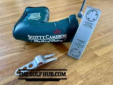 *NEW* Scotty Cameron 2008 Button Back Newport 34in Putter- Leather Stitchback Gr