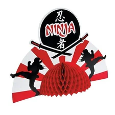 Fun Express - Ninja Warriors Centerpiece for Birthday      Party Decor Decor
