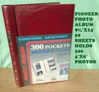 PIONEER Photo Album 50 Sheets Holds 300 Photos 3-Ring 9¾"x14" BDP-35 NEW — photo 1