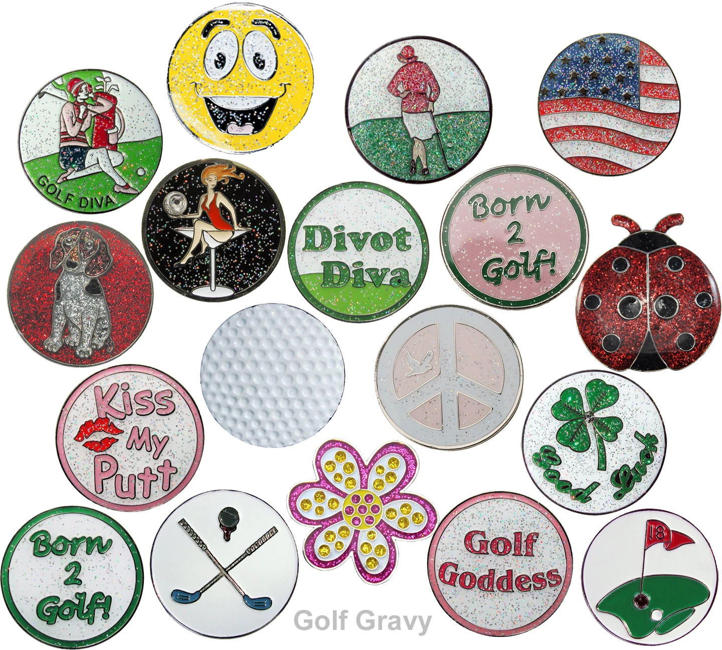 Navika Oopsy Daisy Ball Marker - Thumbnail 2
