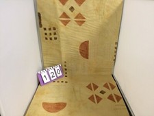 Möbelbezugstoff Polsterstoff Dekostoff Velours ähnlich gelb gemustert 120