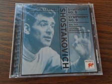 Shostakovich: Symphonies Nos. 5 9 CD, Sep-1999, Sony Classical NEW Sealed