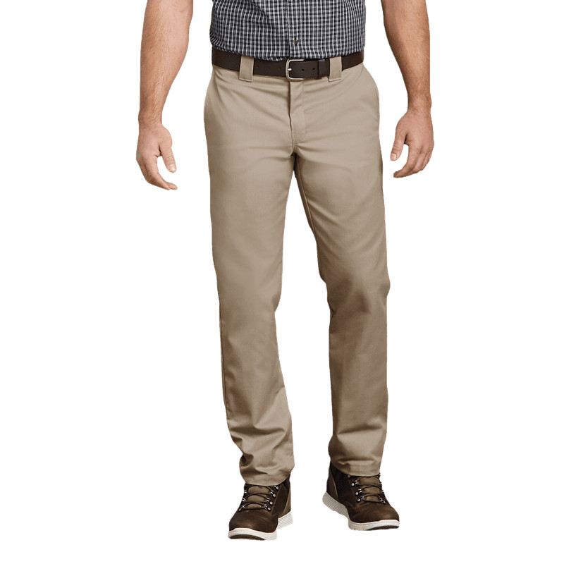 Dickies Mens Pants Slim Fit Tapered Leg Multi-Use Pocket Flex Work Slacks WP596 8490₽