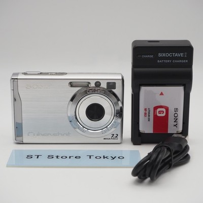 SONY Cyber-shot DSC-W80 シルバー N Mint] Sony Cyber-shot DSC-W80 silver Digital Camera 7.2MP w