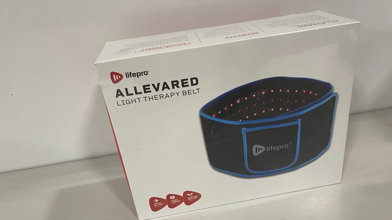 Lifepro Allevared Light Therapy Belt in Black LP-ALVRD-BLK