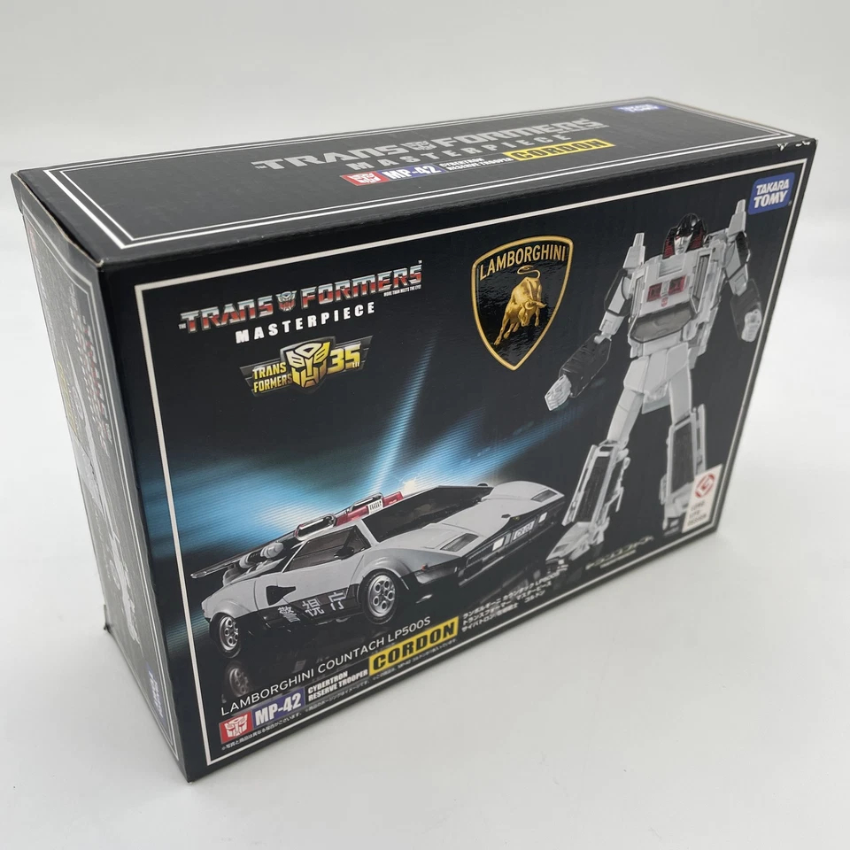 Figure Transformers Masterpiece MP-42 Cordon Lamborghini Japan Toy - Image 3 of 4