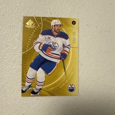 2024-25 Upper Deck Sp Game Used - Evan Bouchard #58 Gold /149