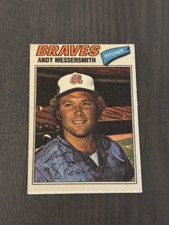 1977 Topps Baseball Patches Cloth Stickers (2 Star Back) ANDY MESSERSMITH Read