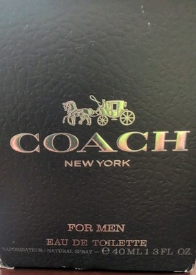 Coach New York 1.3 oz Eau de Toilette Spray By Coach Brand New Boxed