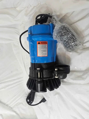 Tsurumi HS2.4S-62 Semi-Vortex Submersible Trash Pump with Agitator, 2, 1/2 HP