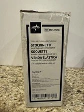 Medline MDT221204. Non-Sterile Tubular Stockinettes 4" x 25 yards 