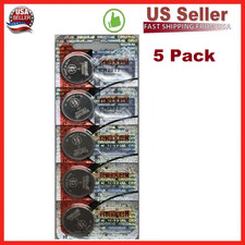 5 PACK MAXELL CR2032 LITHIUM 3V BEST BEFORE 2030 FRESH FREE SHIPPING USA