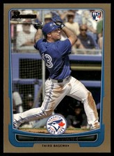 2012 Bowman #191 Brett Lawrie Gold