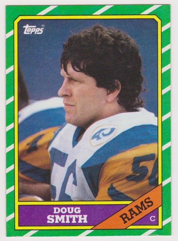 1986 Topps Doug Smith #83 Los Angeles Rams NM or Better